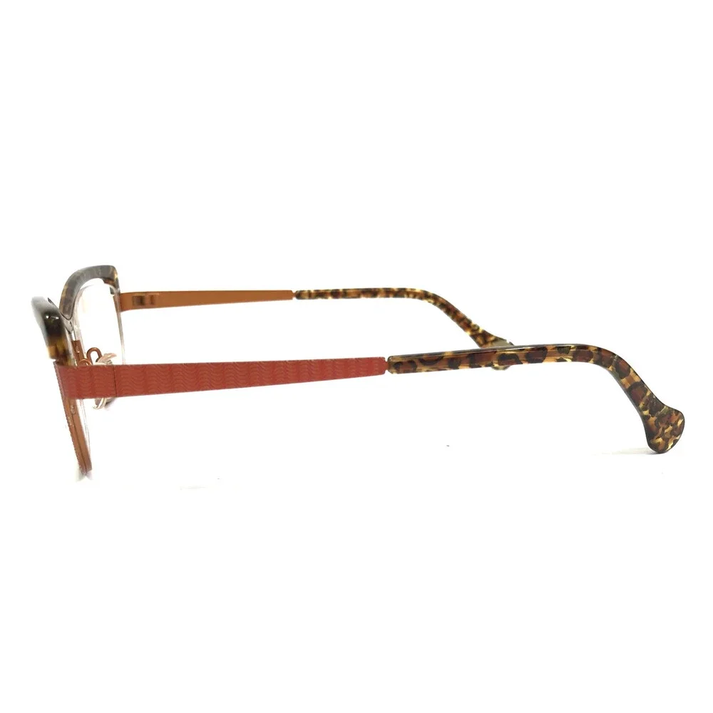 BOZ Eyeglasses Frames ZUMBA 8192 Black Brown Orange Cat Eye Full Rim 52-16.5-140